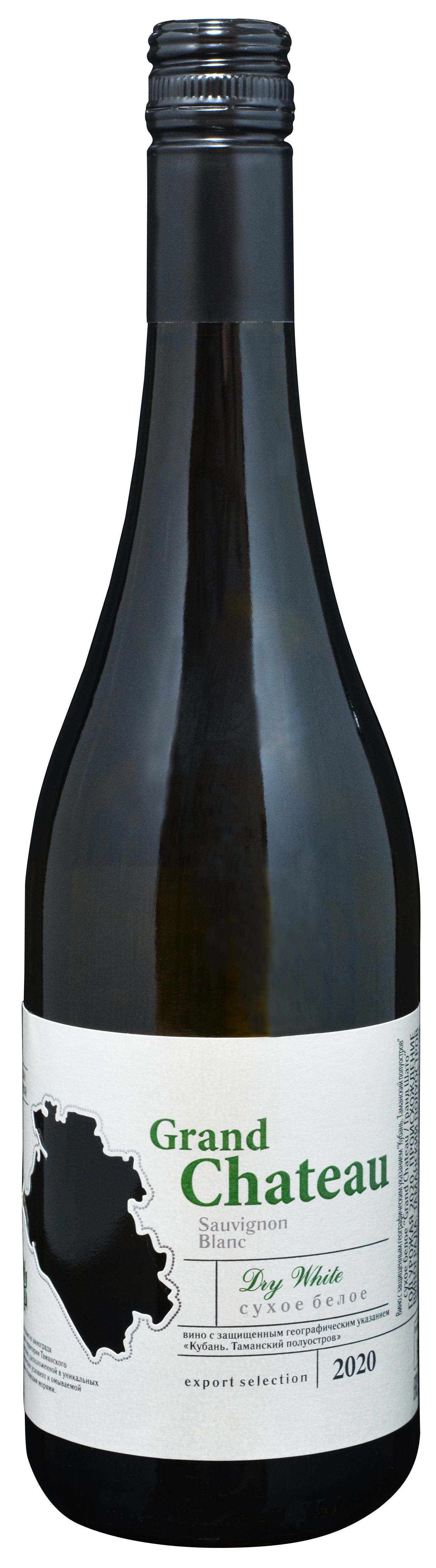 GRAND CHATEAU («Великий замок») - легкое  вино, из сорта винограда Совиньон Блан, которое имеет выразительный южный характер с изящными оттенками благородства. При выборе коллекции были учтены все вкусы самого широкого круга потребителей: это утонченные сухие и полусухие вина и высококачественные полусладкие.

Это вино - предмет нашей особой гордости.  Гастрономическое сочетание: блюдам из мяса птицы, рыбным блюдам, особенно хорошо сочетается с устрицами