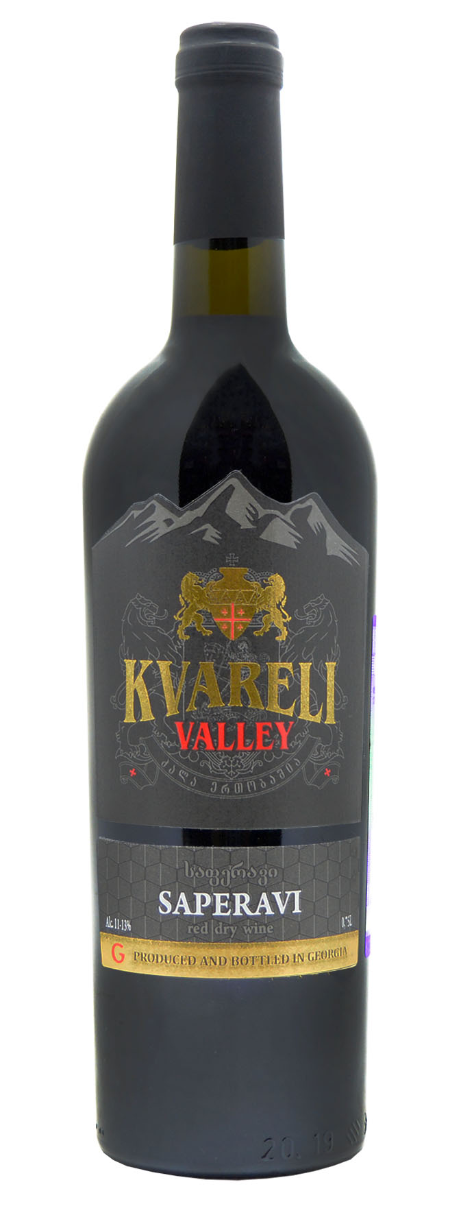 Вино «KVARELI VALLEY» ALAZANI VALLEY, красное полусладкое, столовое, 0,7 л.